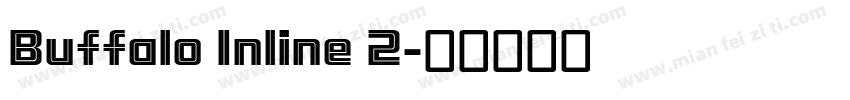 Buffalo Inline 2字体转换